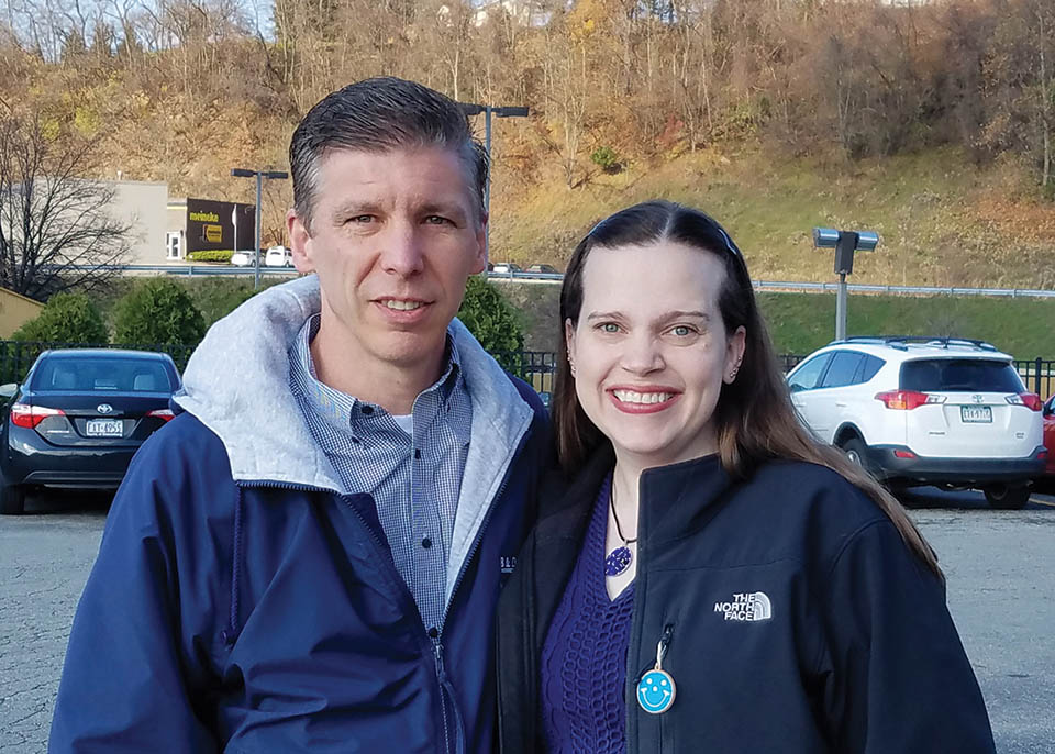 Chuck Bowman and Amber Stuver