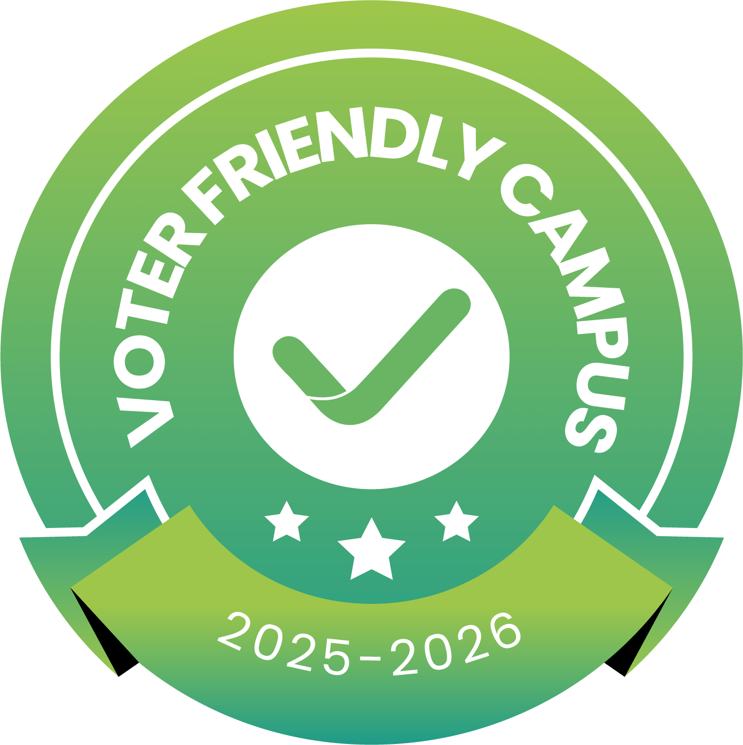 voter friendly badge
