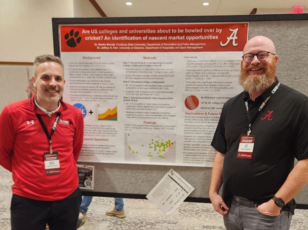 Dr. Barrett is pictured here with co-presenter and former FSU faculty colleague