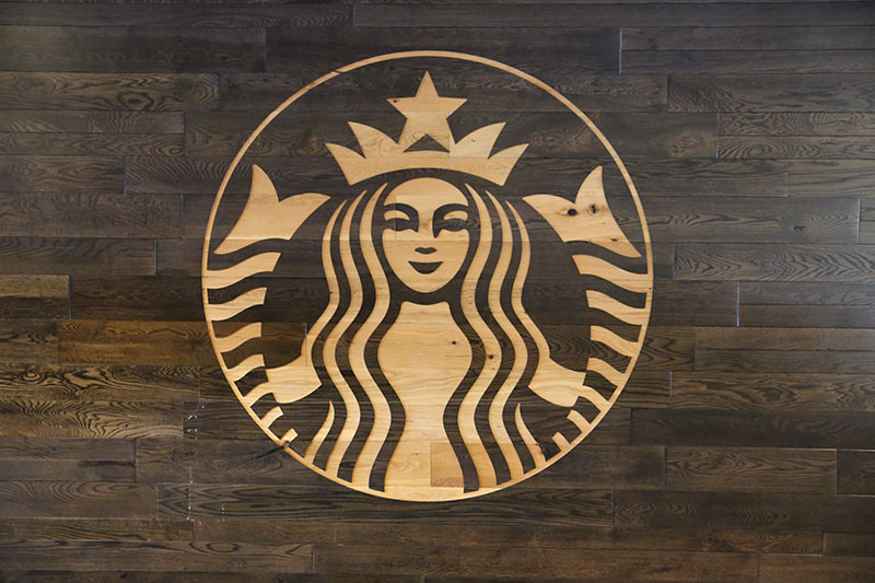 Looking for chain options? We have you covered with Starbucks, Moe's, and Chick-fil-A