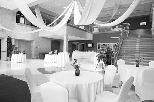 Lower Lobby Ceiling Decor