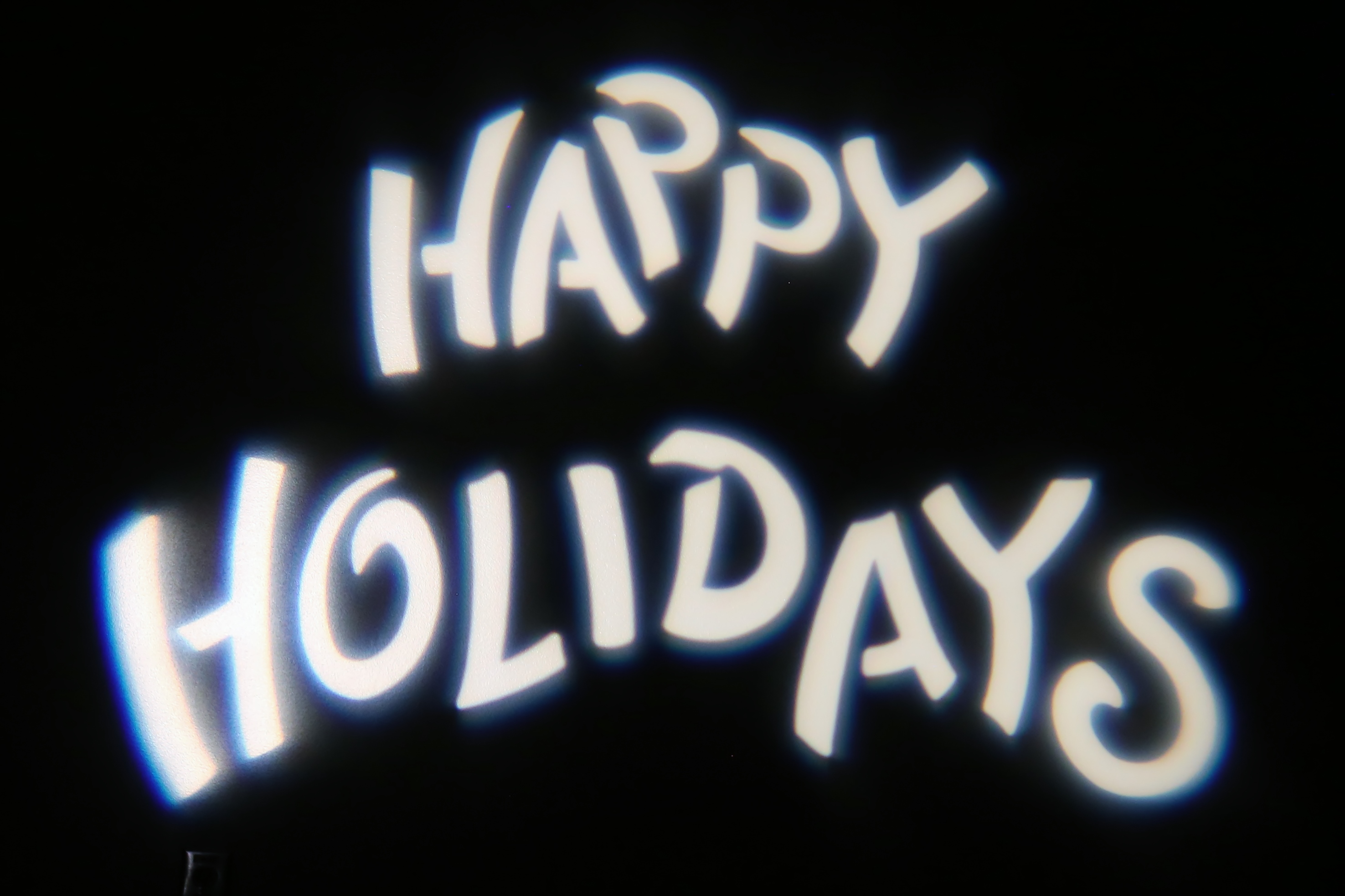 Text - Happy Holidays 1