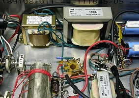 Bias Transformer and Plate Supply Choke