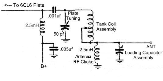6CL6 Output Circuits