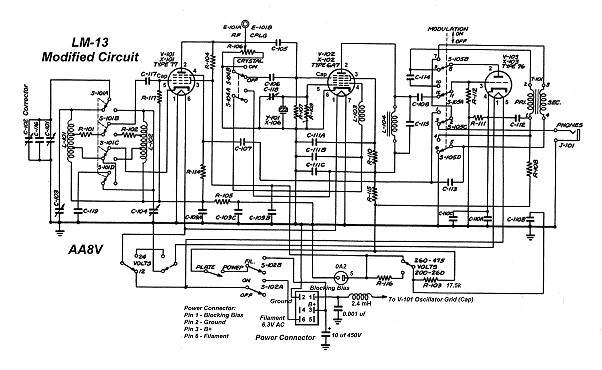 LM-13 Modified Schematic Diagram