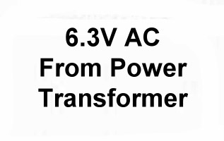 6.3V AC From Power Transformer
