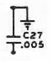 Screen Bypass Capacitor
