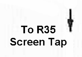 Connection To R35 Screen Tap