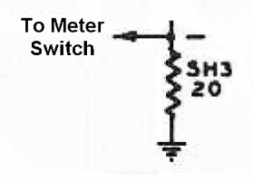 Grid Current Metering Resistor