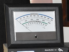 Analog Wattmeter Readout