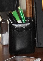 Leather Pen and Pencil Holder