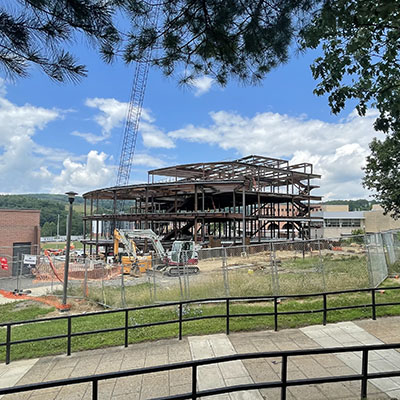 construction is underway