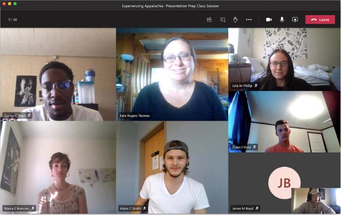 ARC virtual conference participants on zoom meeting