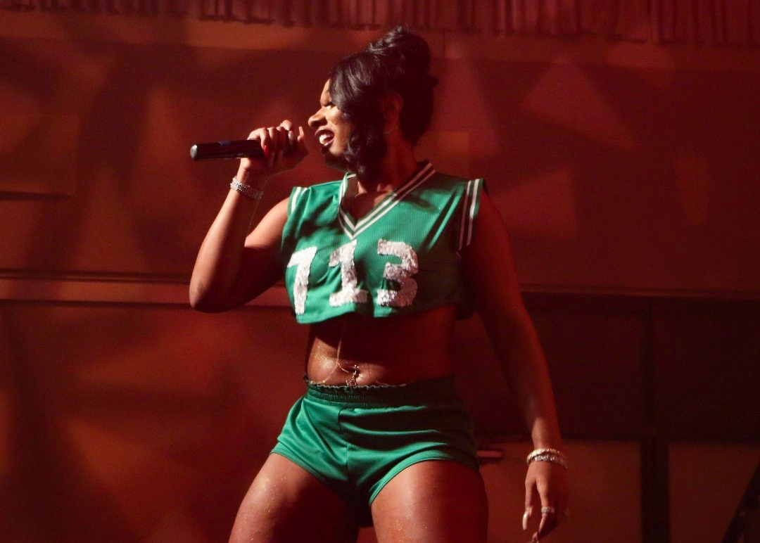 Megan "Thee" Stalion singing