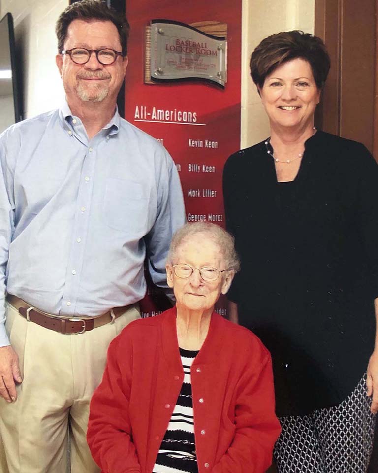 Mark, Doris Anderson, Helen Botsaris 