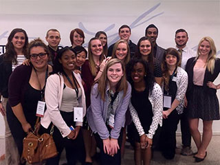 Marketing Club group photo