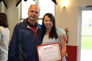 Dr. Bingman and Lina